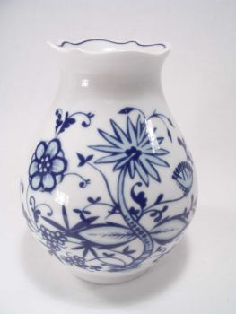 Vase 12 cm Triptis Zwiebelmuster Porzellan