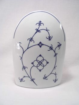 Vase Blumenvase hoch Winterling indischblau indisch
