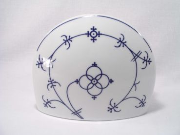 Vase Blumenvase niedrig Winterling indischblau