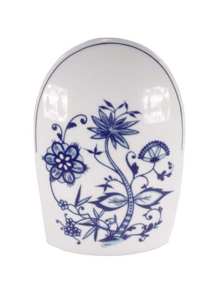 Vase Blumenvase hoch Triptis Zwiebelmuster Porzellan