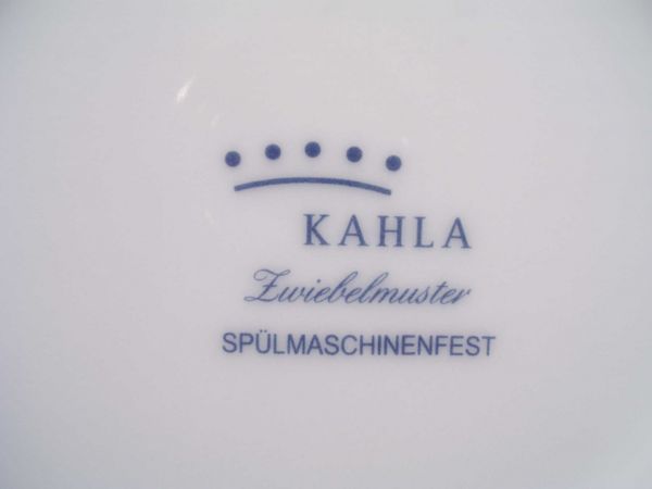 Teller flach 21 cm Kahla Zwiebelmuster Frühstücksteller