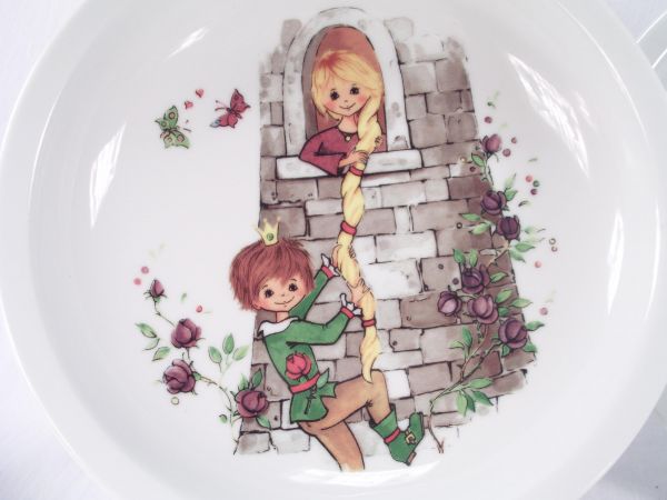 Triptis Kindergedeck Rapunzel 3 teilig im Geschenkkarton